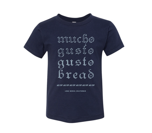 KIDS T-shirt: Mucho Gusto (navy blue)