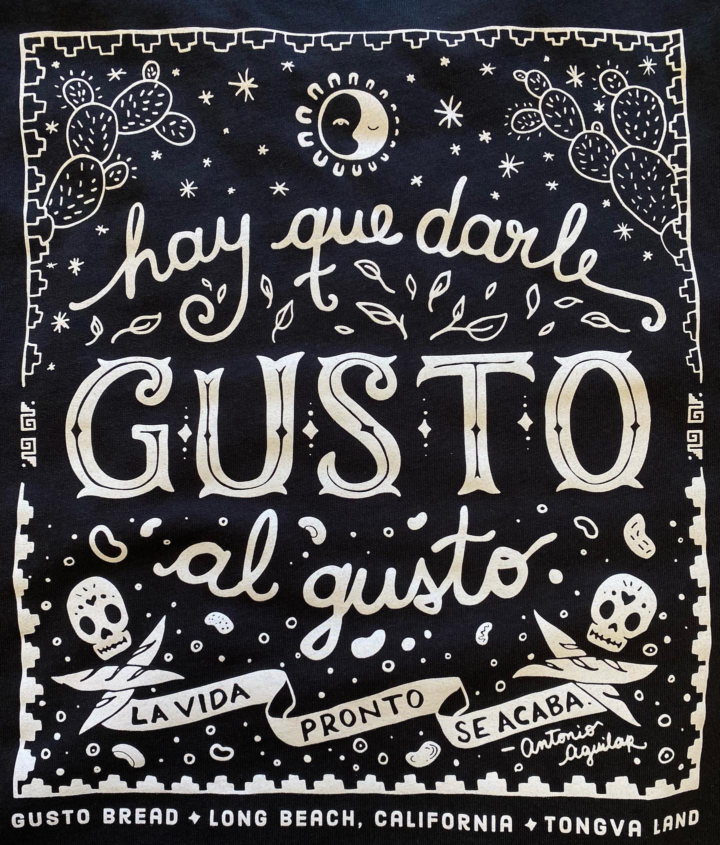 T-shirt: Gusto Al Gusto (organic cotton)